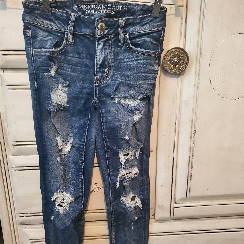 American Eagle Jeggings Crop
